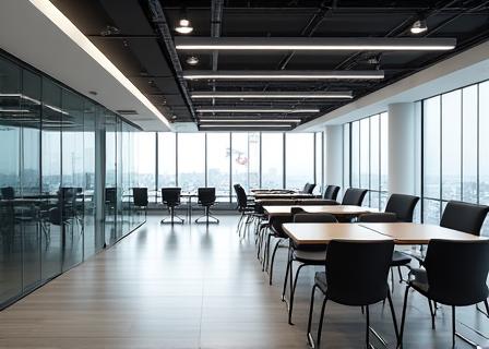 Interior of a modern office space fit-out